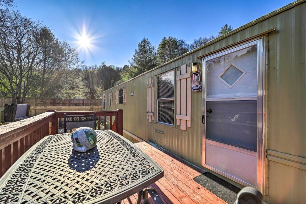 Smoky Mountain Vacation Rental With Hot Tub And Kayaks Whittier Exteriér fotografie
